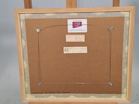 Tekening in lijst, jenny das, komeet, 1977 - afbeelding 7 van  8