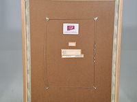 Tekening in lijst, w. c. zegwaard, appel - afbeelding 7 van  8