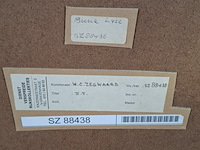 Tekening in lijst, w. c. zegwaard, appel - afbeelding 8 van  8