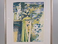 Tekening, j. van vreeswijk, cafe schlemmer iv, 1987 - afbeelding 2 van  8