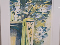 Tekening, j. van vreeswijk, cafe schlemmer iv, 1987 - afbeelding 3 van  8