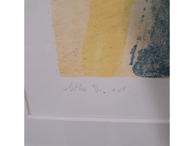 Tekening, j. van vreeswijk, cafe schlemmer iv, 1987 - afbeelding 6 van  8