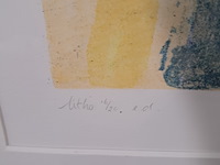 Tekening, j. van vreeswijk, cafe schlemmer iv, 1987 - afbeelding 6 van  8