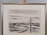 Tekening, j. v.d. pol, haven 1 - afbeelding 1 van  9