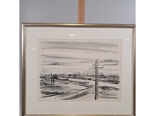 Tekening, j. v.d. pol, haven 1 - afbeelding 2 van  9