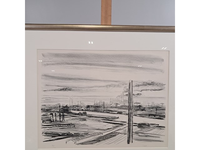 Tekening, j. v.d. pol, haven 1 - afbeelding 3 van  9