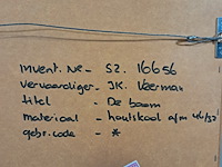 Tekening, johannes k. veerman, de boom, 1961 - afbeelding 8 van  9