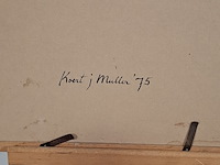 Tekening, koert jan muller, stilleven - afbeelding 7 van  8