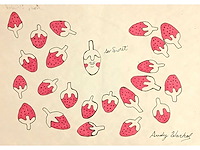 Tekening op papier andy warhol - afbeelding 1 van  5