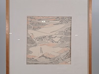 Tekening, t. beek, vallei, 1979 - afbeelding 1 van  8