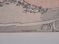 Tekening, t. beek, vallei, 1979 - afbeelding 4 van  8