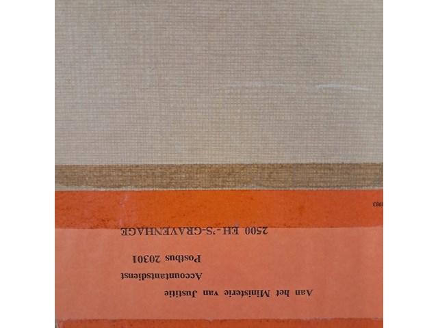 Tekening, t. beek, vallei, 1979 - afbeelding 8 van  8