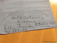 Tekening van j ensor door c melikoff - afbeelding 2 van  2