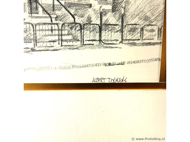 Tekening (zie beschrijving achterzijde) - afbeelding 4 van  5