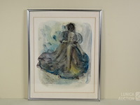 Tekening/aquarel - afbeelding 1 van  3