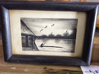 Tekeningen afrikaans 3stuks - afbeelding 2 van  3