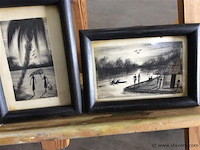 Tekeningen afrikaans 3stuks - afbeelding 3 van  3