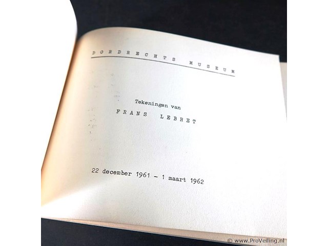 Tekeningen van frans lebret - afbeelding 2 van  5