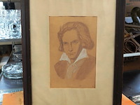 Tekening/gemengde techniek - afbeelding 1 van  5