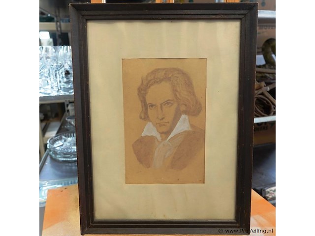 Tekening/gemengde techniek - afbeelding 2 van  5