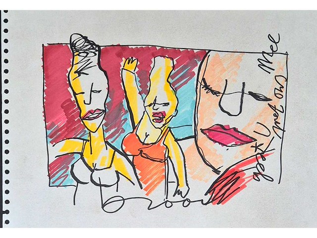 Tekeningherman brood - afbeelding 1 van  5