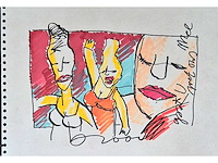 Tekeningherman brood - afbeelding 1 van  5