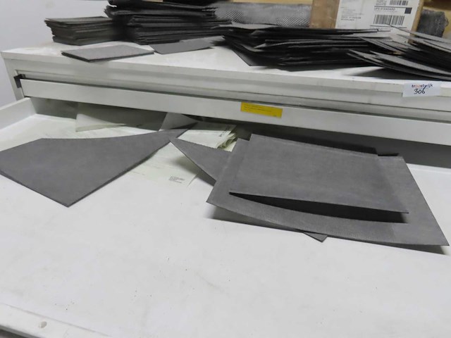 Tekenladekast met metaalvezel - afbeelding 10 van  15