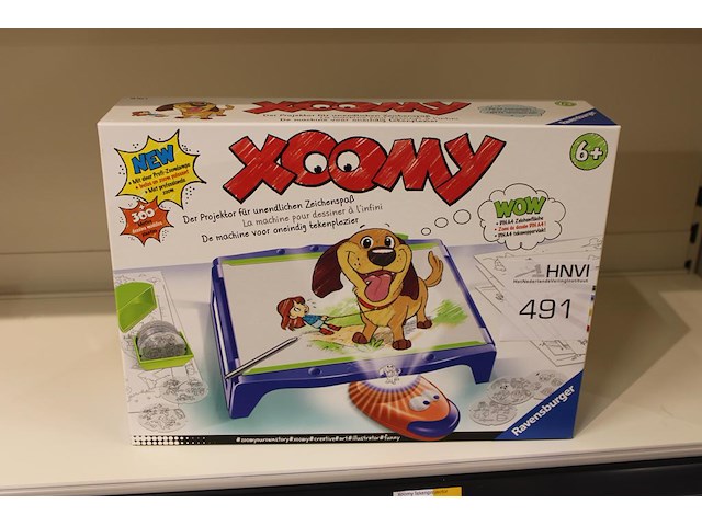 Tekenprojector xoomy in schap. - afbeelding 1 van  2