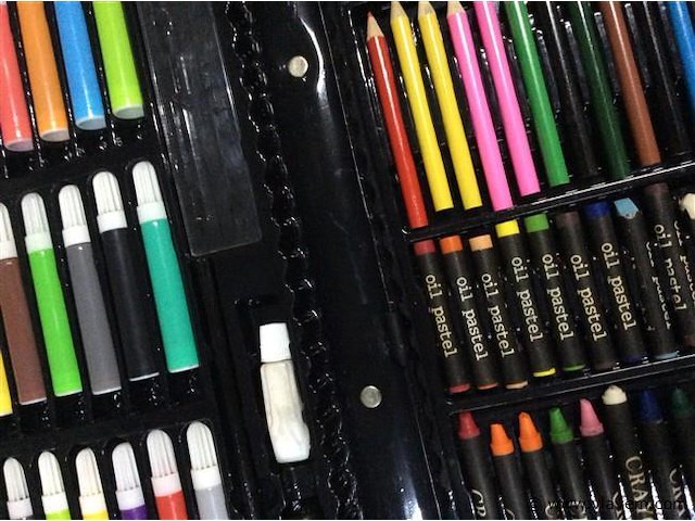 Tekenset (wasco, stiften+…) - afbeelding 4 van  4