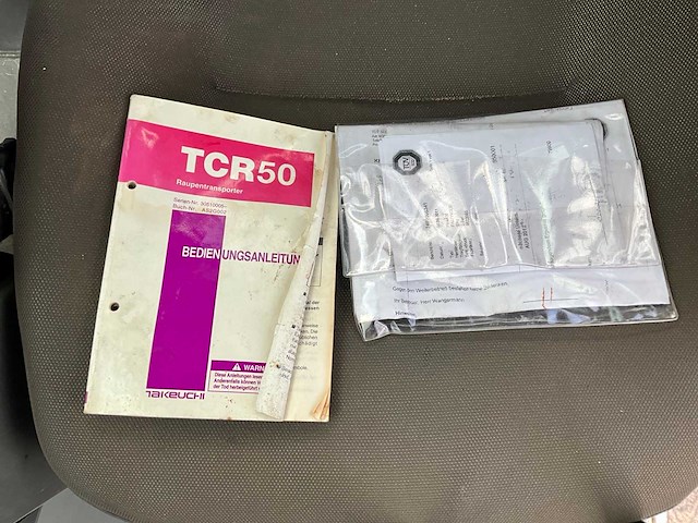 Tekeuchi tcr50 roterende rupsdumper - afbeelding 26 van  32