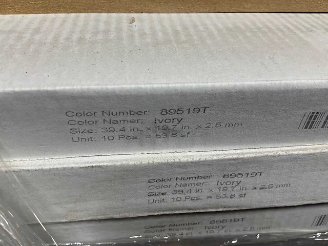 Teknoflor ivory dryback plak pvc (85 m2) - afbeelding 3 van  3