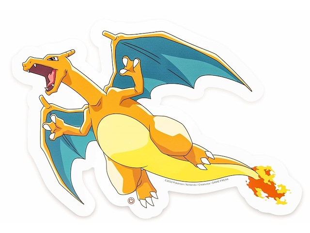 Teknofun pokemon wandlamp neon charizard - afbeelding 1 van  3