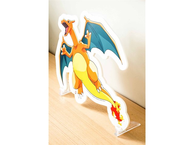 Teknofun pokemon wandlamp neon charizard - afbeelding 2 van  3