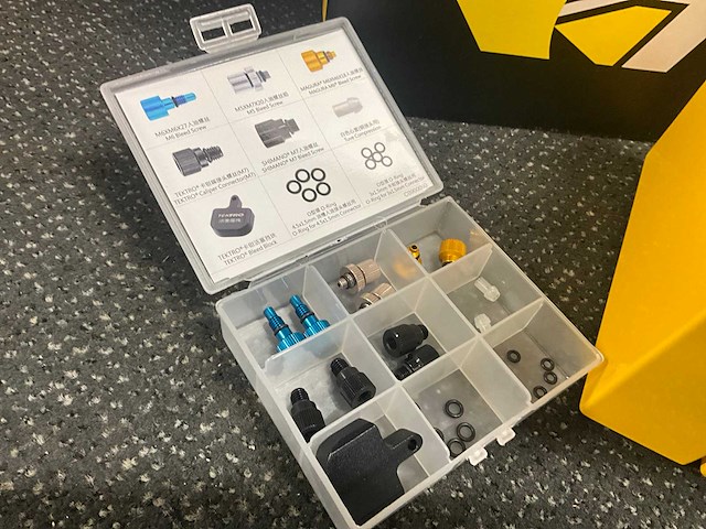 Tektro yem-2501-tt1a hydraulische schijfrem ontluchtingspomp (2x) - afbeelding 7 van  7