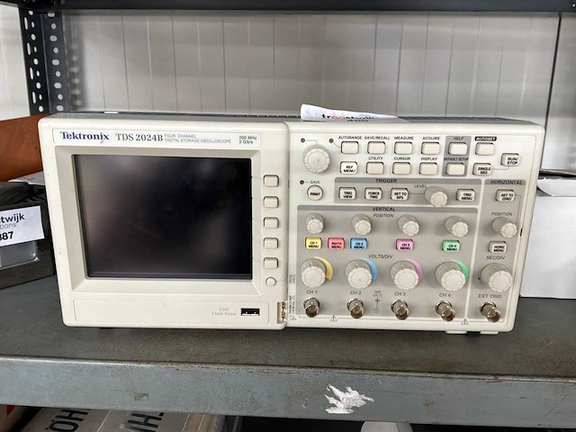 Tektronix tds 2024b oscilloscoop - afbeelding 1 van  6
