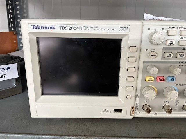 Tektronix tds 2024b oscilloscoop - afbeelding 4 van  6