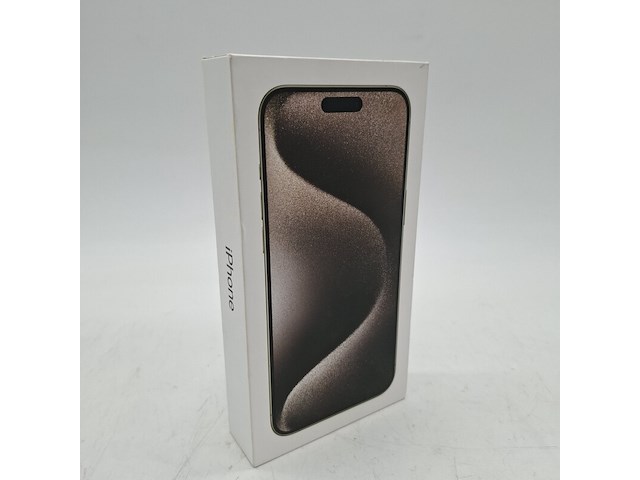 Telefoon, apple, iphone 15 pro max a3106 256gb natural titanium - afbeelding 1 van  7