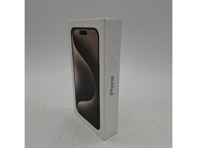 Telefoon, apple, iphone 15 pro max a3106 256gb natural titanium - afbeelding 2 van  7