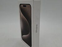 Telefoon, apple, iphone 15 pro max a3106 256gb natural titanium - afbeelding 2 van  7