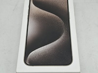 Telefoon, apple, iphone 15 pro max a3106 256gb natural titanium - afbeelding 7 van  7