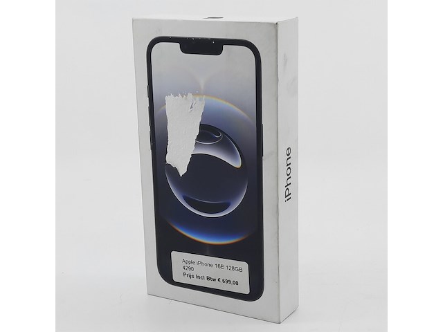 Telefoon, apple, iphone 16e a3409 128gb black - afbeelding 3 van  10