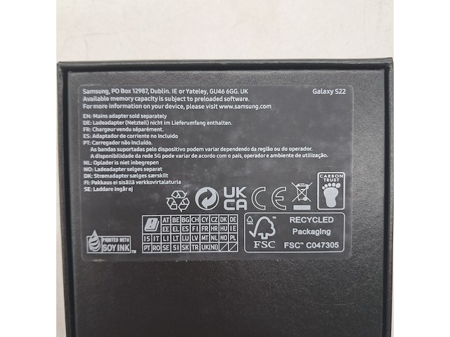 Telefoon, samsung, galaxy s22 sm-s901b/ds - afbeelding 3 van  4