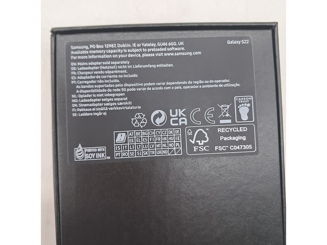 Telefoon, samsung, galaxy s22 sm-s901b/ds - afbeelding 3 van  4