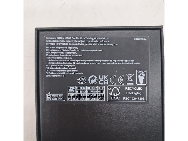 Telefoon, samsung, galaxy s22 sm-s901b/ds - afbeelding 3 van  4