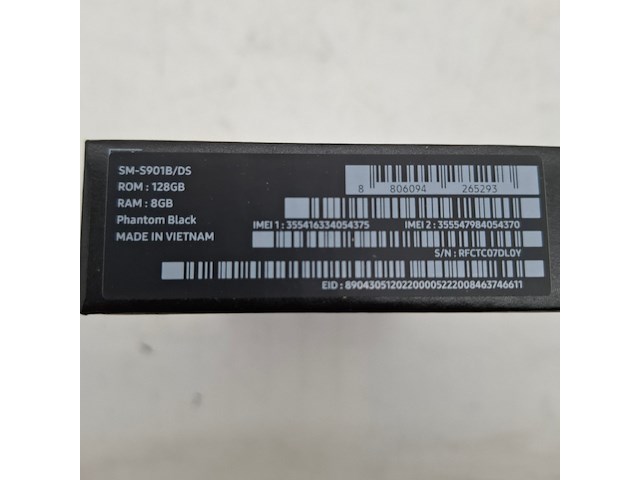 Telefoon, samsung, galaxy s22 sm-s901b/ds - afbeelding 5 van  5
