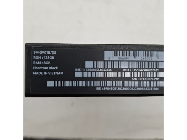 Telefoon, samsung, galaxy s22 sm-s901b/ds - afbeelding 5 van  5