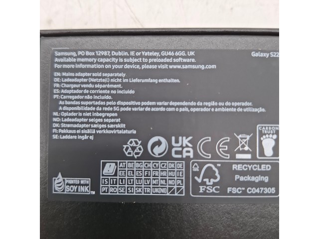Telefoon, samsung, galaxy s22 sm-s901b/ds - afbeelding 4 van  5