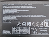 Telefoon, samsung, galaxy s22 sm-s901b/ds - afbeelding 4 van  5