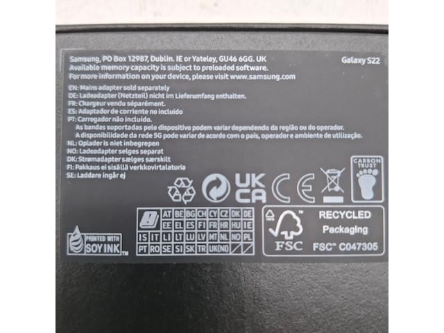 Telefoon, samsung, galaxy s22 sm-s901b/ds - afbeelding 4 van  5
