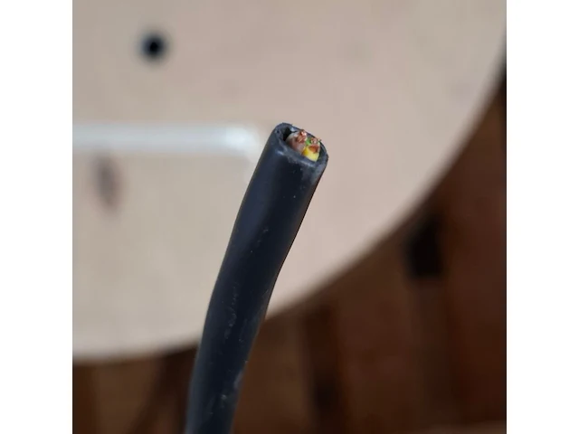 Telefoonkabel op houten haspel - afbeelding 4 van  6